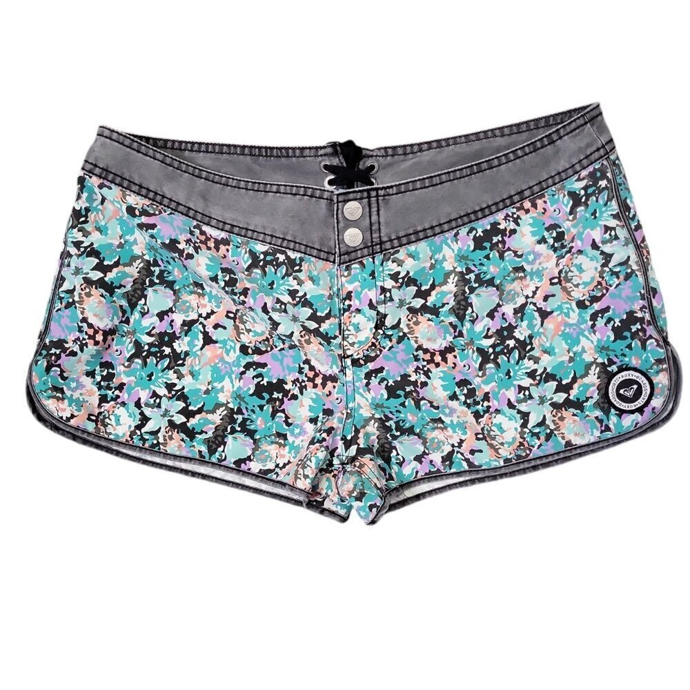 Roxy Women's Swim Boardshorts Size 9 Floral